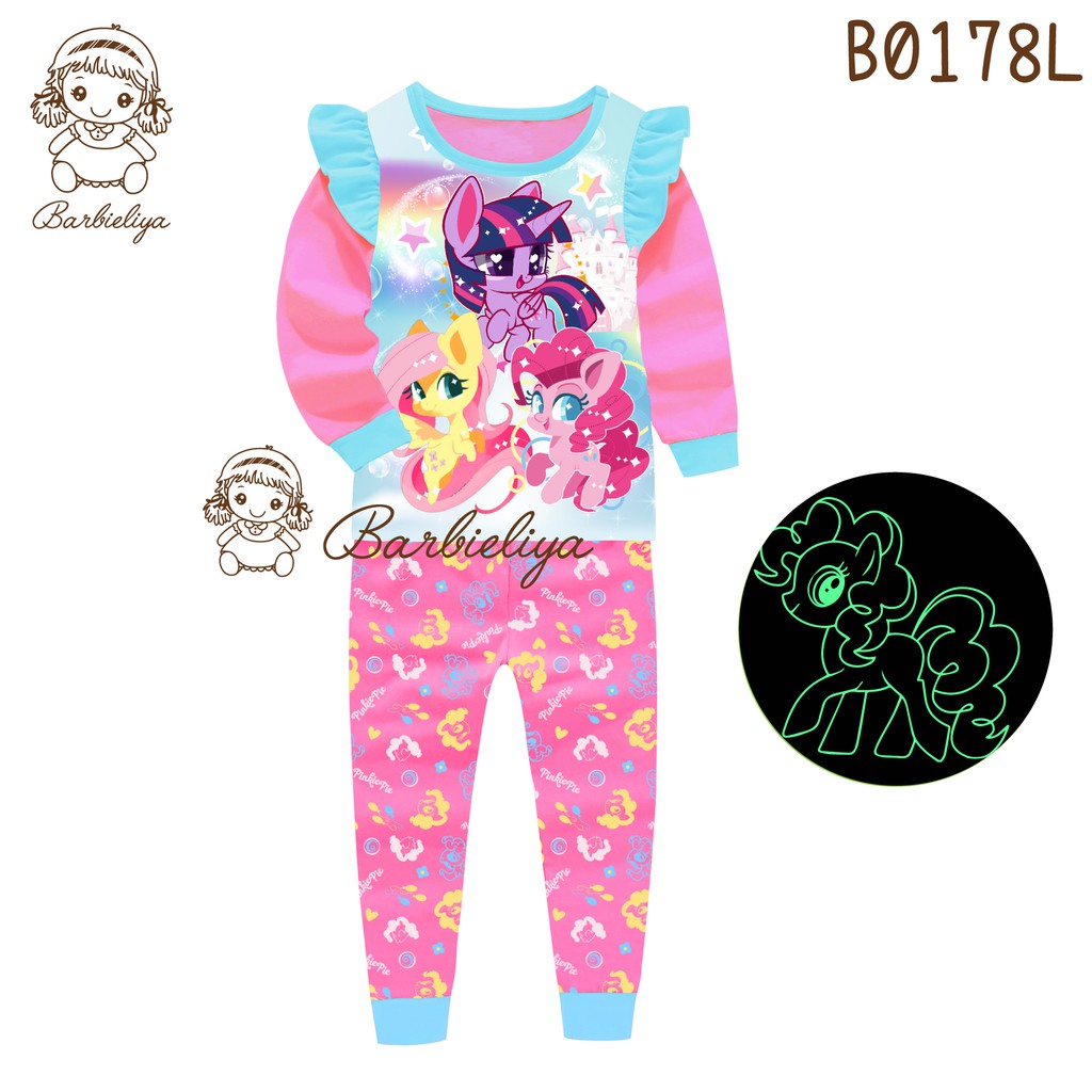 SETELAN/BAJU TIDUR/PIYAMA ANAK PEREMPUAN 8thn-12thn  SKU0126