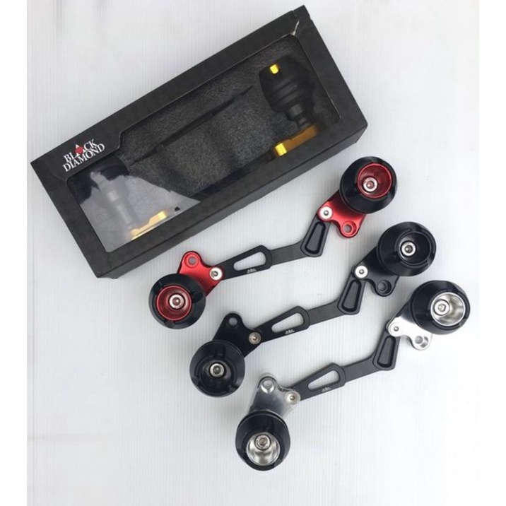 Jalu pelindung knalpot nmax new aerox new black diamond