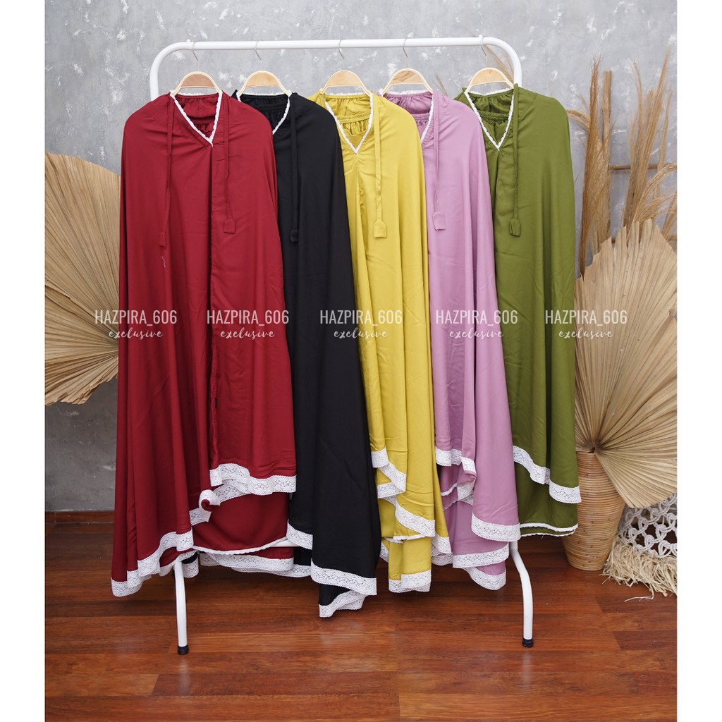 Mukena Dewasa Jumbo Bali Rayon Renda Navisa