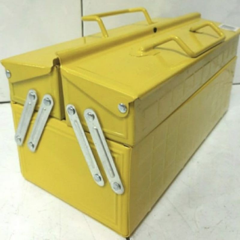 Tool Box Besi 2 Tingkat Susun Hasston Prohex