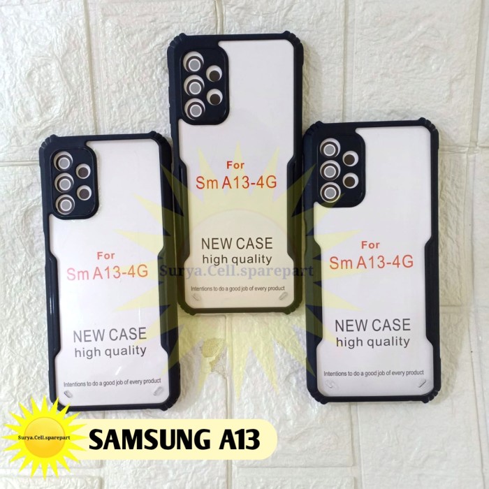 Clear Case Samsung A13 - Softcase Shockproof Samsung A13 - SC