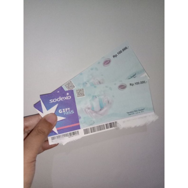 Sodexo gift pass 200K exp juni 2022