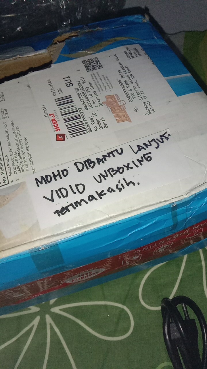 Termurah! Cod Panci Elekrik Multifungsi Lapis Kramik Penggorengan /kukusan/nanak Nasi Best Seller