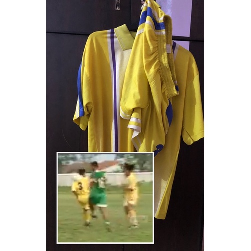 jersey bola retro vintage persikab matchworn ahmad safei
