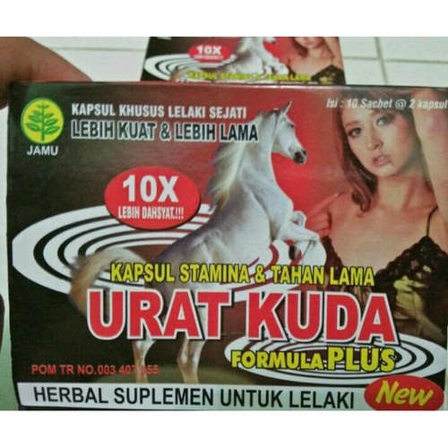 Urat Kuda Kapsul Original 10x PENAMBAH STAMINA PRIA DEWASA