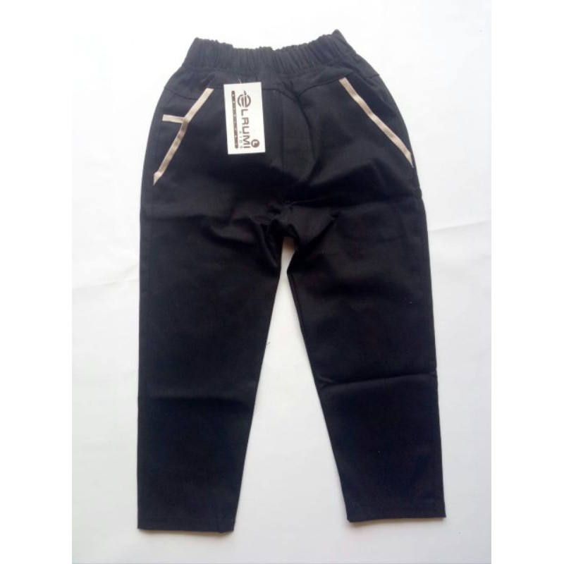 Ecer pilih warna 1-13th celana chino anak panjang laki-laki terlaris chinos slim fit