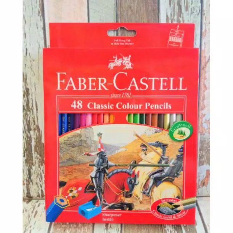 

Pensil Warna Faber Casttel 48W Classic Panjang