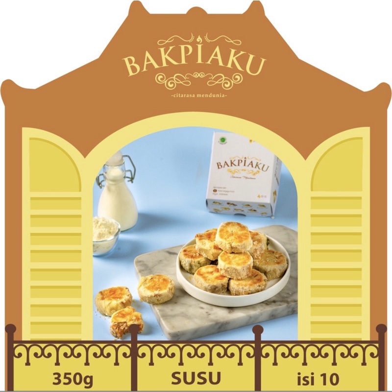 Bakpia Bakpiaku Asli Khas Jogja (Free bubblewrap dan vacum)