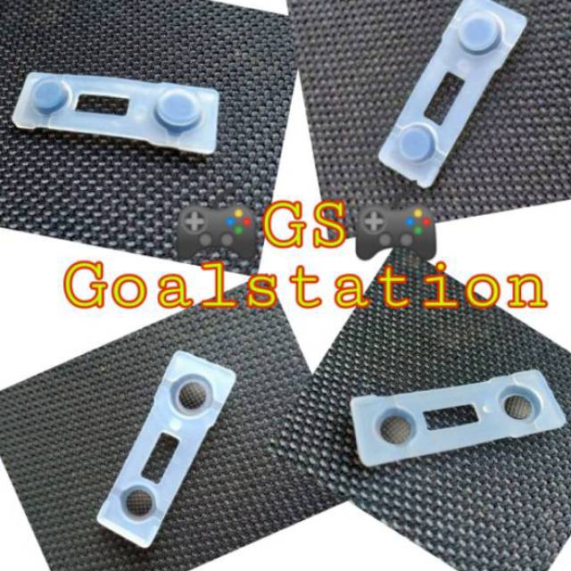 Karet RL stik ps 2 transparan - R/L STIK PS2 OP TRANSPARAN