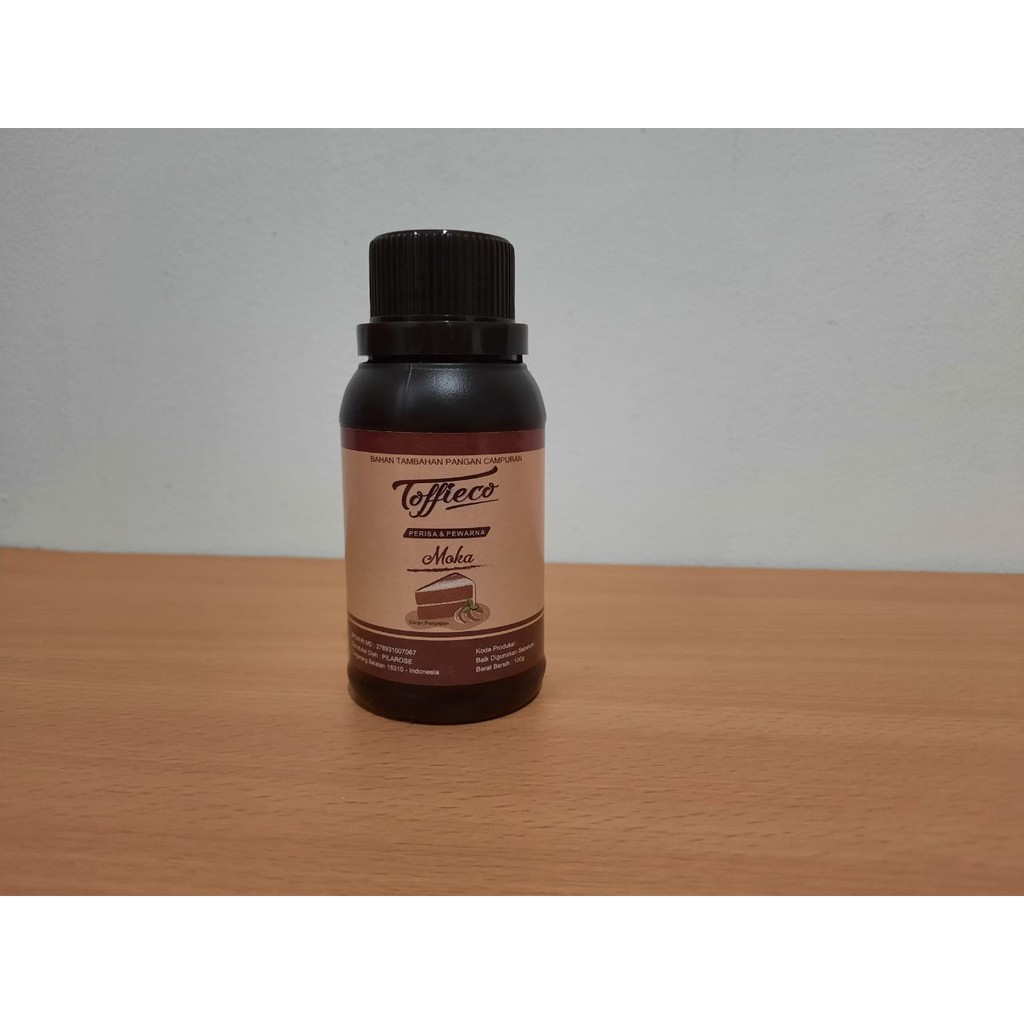 

Toffieco Perisa Pewarna Moka Mocca Flavoring Coloring Cake Kue 100gr