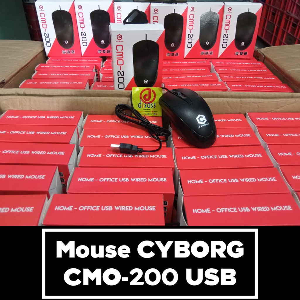 MOUSE USB CYBORG CMO200 - DISASS JOGJA
