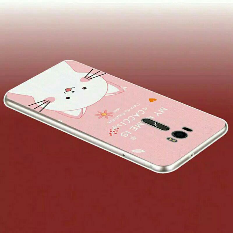 Case Asus Zenfone 2 Laser / ZE500KL / Z00ED Layar 5 inch Softcase Karakter Imut Lucu