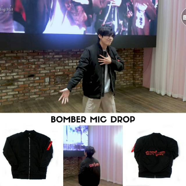 BTS ポップアップストア MA1 MIC DROP ジャンパー www.asscploiesti.ro