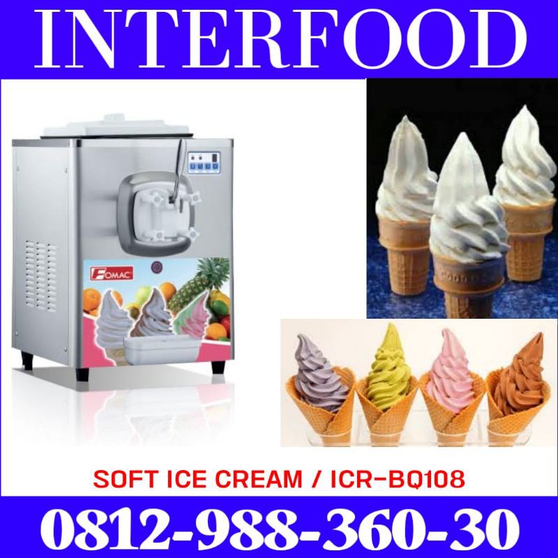 Mesin Pembuat Es Krim / Soft Ice Cream FOMAC ICR-BQ108