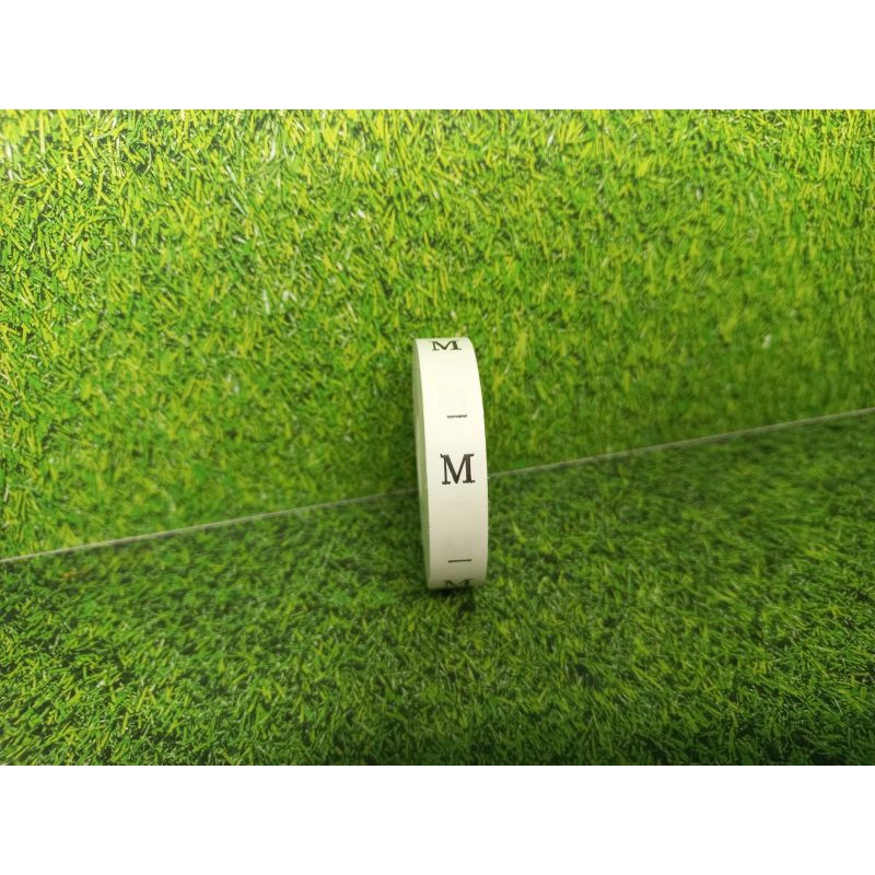 

size label ( sablon ) M isi 360+-