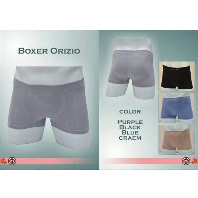 CD Boxer Seamless Pria Orizio