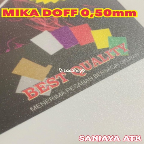 

Termurah!!! Cover Mika Jilid Doff Atau Emboss 0.50 A4 Isi 100 Lembar 084