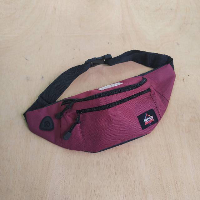 Tas Waistbag oval Tas Selempang Pria &amp; Wanita