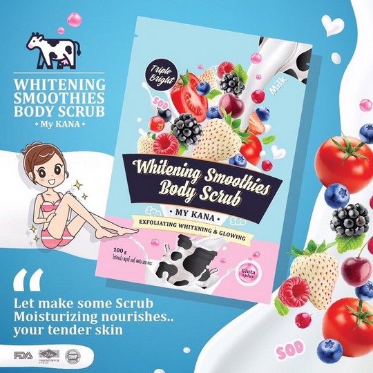 MY KANA WHITENING BODY SCRUB