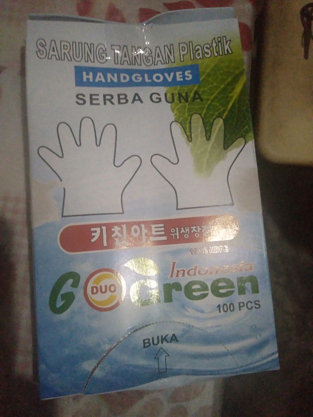 Sarung Tangan Plastik Hand Gloves Serbaguna