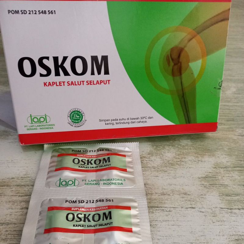 OSKOM Harga Per Biji Suplemen Kesehatan Kaplet Lapi Memelihara Persendian