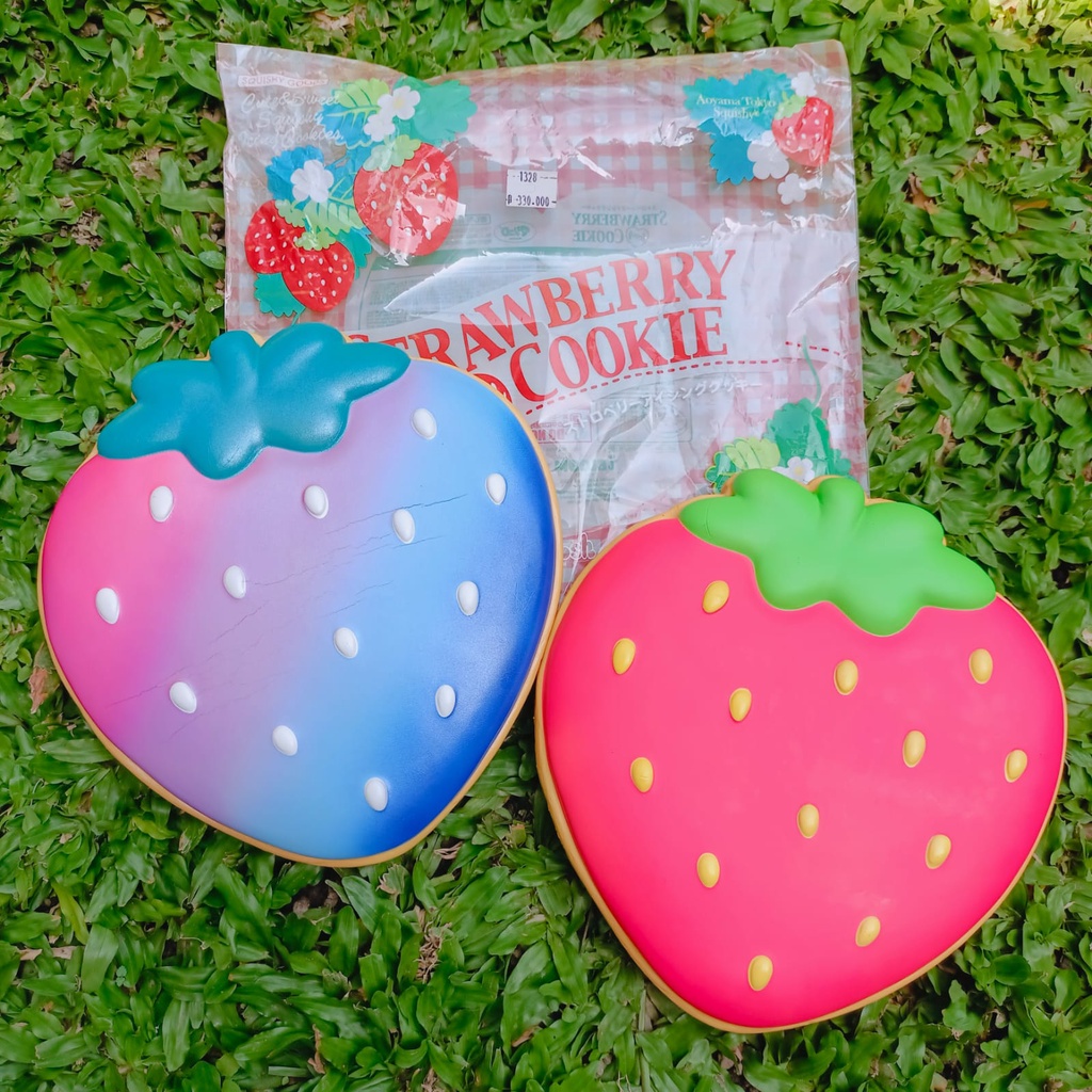 Jumbo Strawberry Cookie / SALE Squishy Original