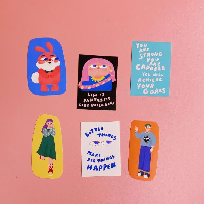 

(BISA COD) Growing Sticker Pack DISKON Kode 537