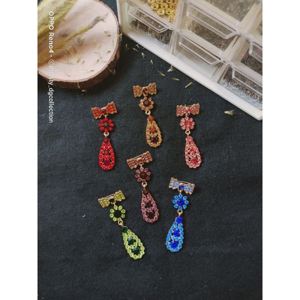 Bros JUNTAI/Bros Dagu Mini-Bros Warna Permata