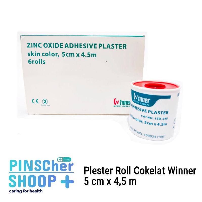 PLESTER ROLL KAIN 5 CM x 4,5 M WINNER SATUAN