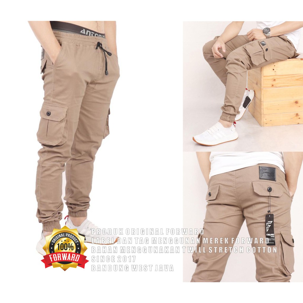 Celana Panjang Chino Jogger celana pria joger Cargo Pria fourlayers