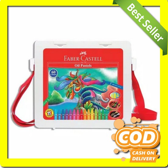 

【Kf】Oil Pastel 208 Pcs Krayon Set Pensil Warna Alat Menggambar Crayon Faber-Castell Hexagonal Oil