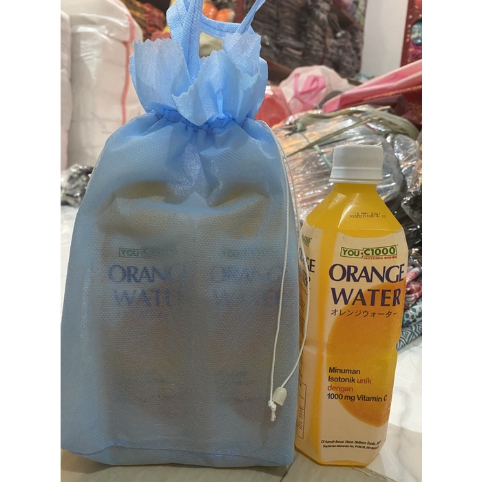 

NEW Tas serut 2 botol spunbond
