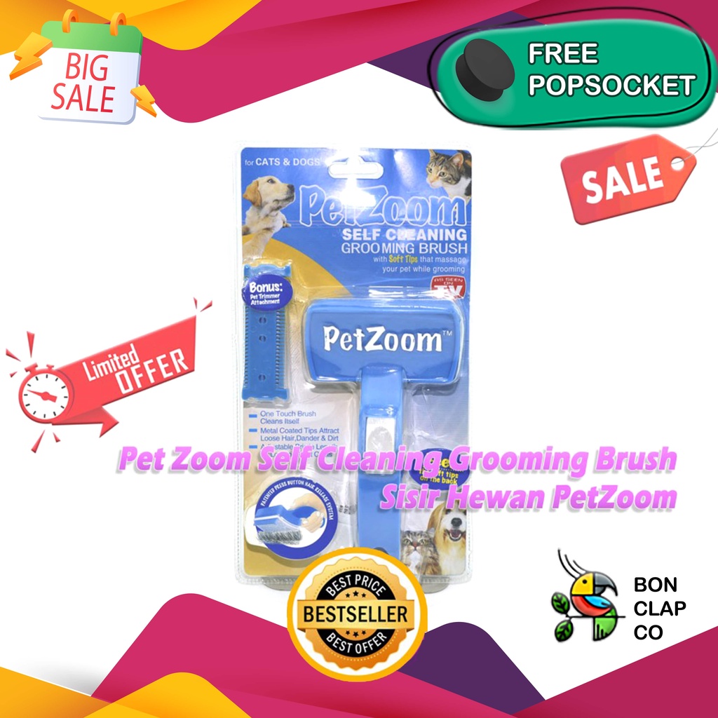 Pet Zoom Sisir Kucing Sisir Anjing Sisir Hewan Peliharaan Sisir Anjing & Kucing Pet Brush Pet Comb
