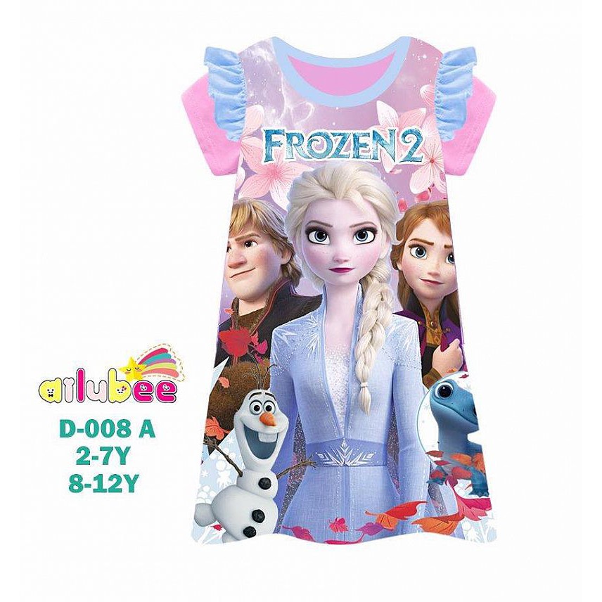 Daster Anak Perempuan Frozen HWR044