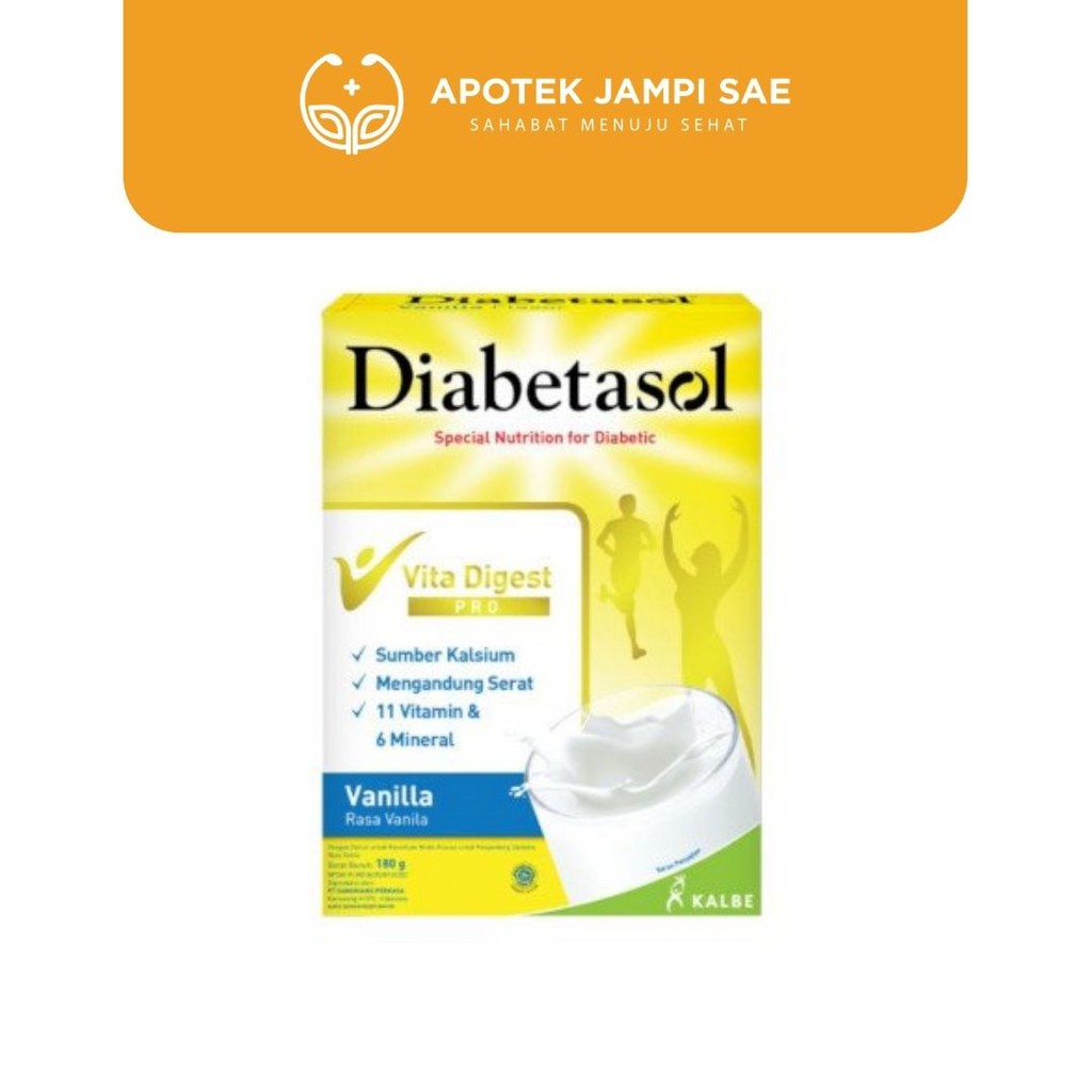 

DIABETASOL VITTA DIGEST VANILA - 170gr