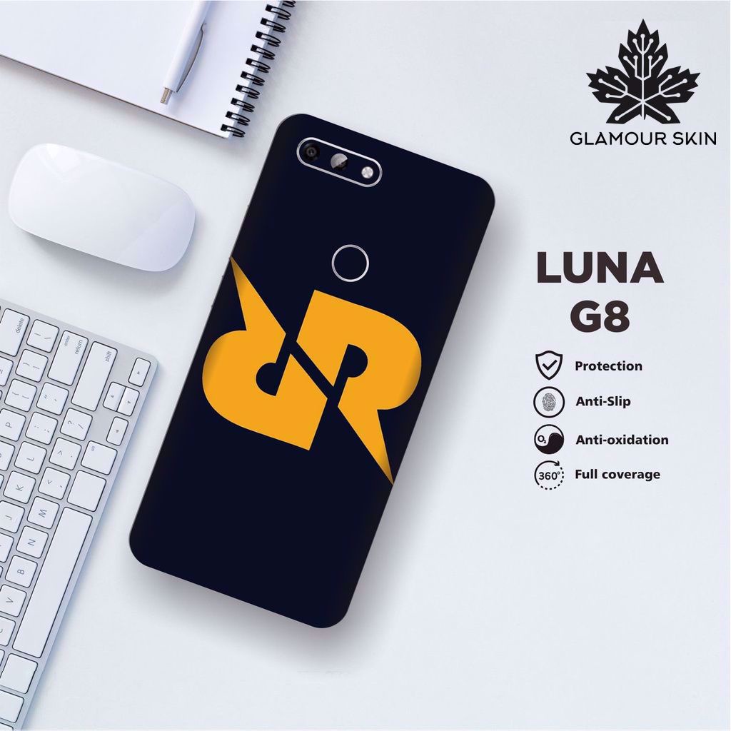 *(Dapat2PCS)* LUNA G8 Garskin Case/Stiker Protector Motif RRQ