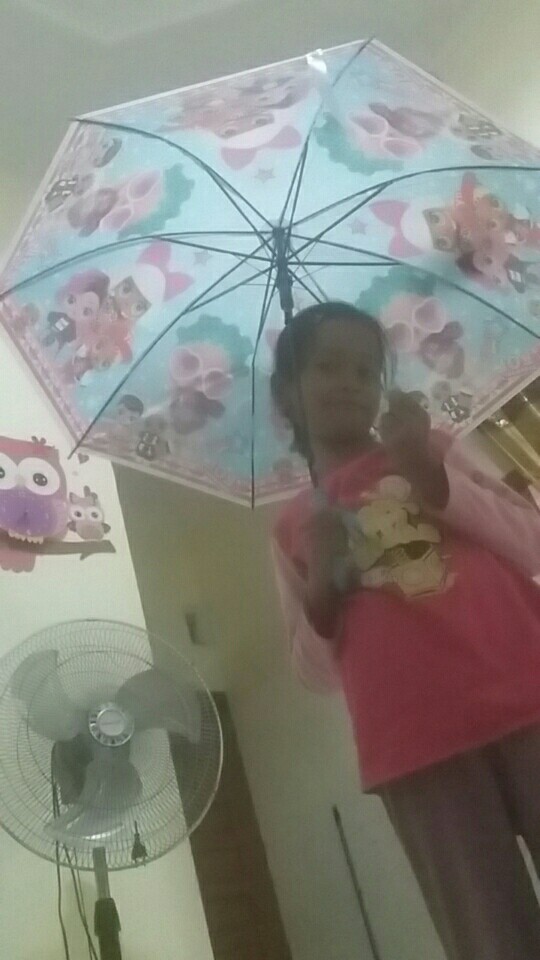 Termurah Umberella Payung Karakter Anak + Peluit 4sisi Kaca / Payung Anak Karakter Plus Peluit