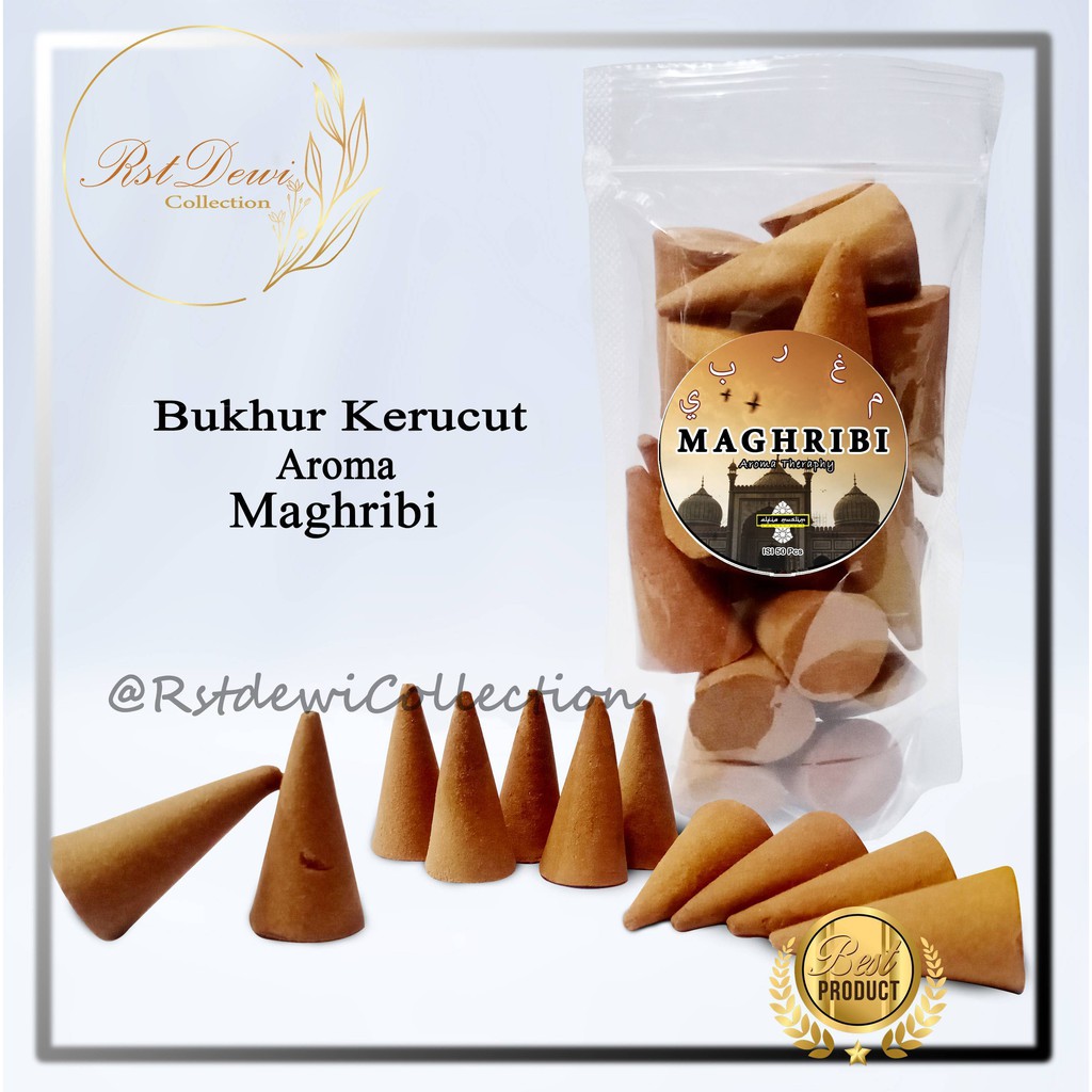 Buhur Maghribi Bukhur Dupa Gahru Kerucut Pengharum Ruangan / Bukhur Maghribi / Dupa Maghribi / Bukhu