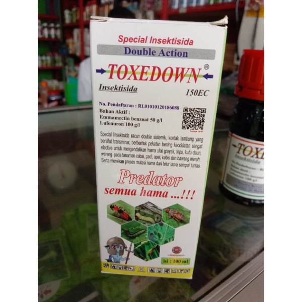 Insektisida Toxedown 150 EC Predator Semua Hama 100 ml
