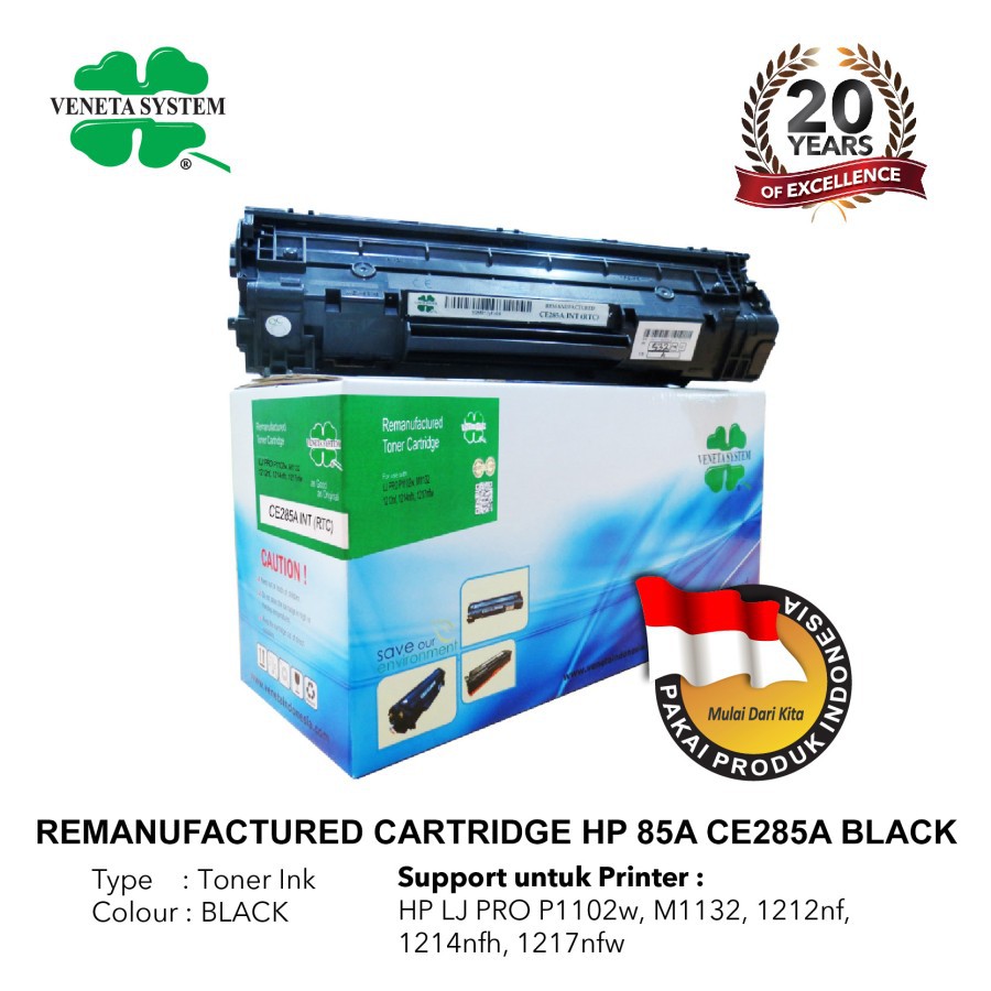 TONER CARTRIDGE 85A CE285A BLACK REGULER