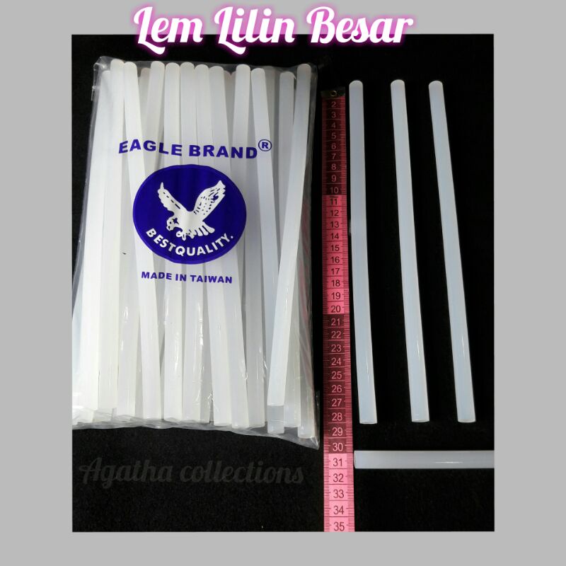 (grosir) Lem Lilin / Glue Stik Besar merk Eagle isi 10pcs