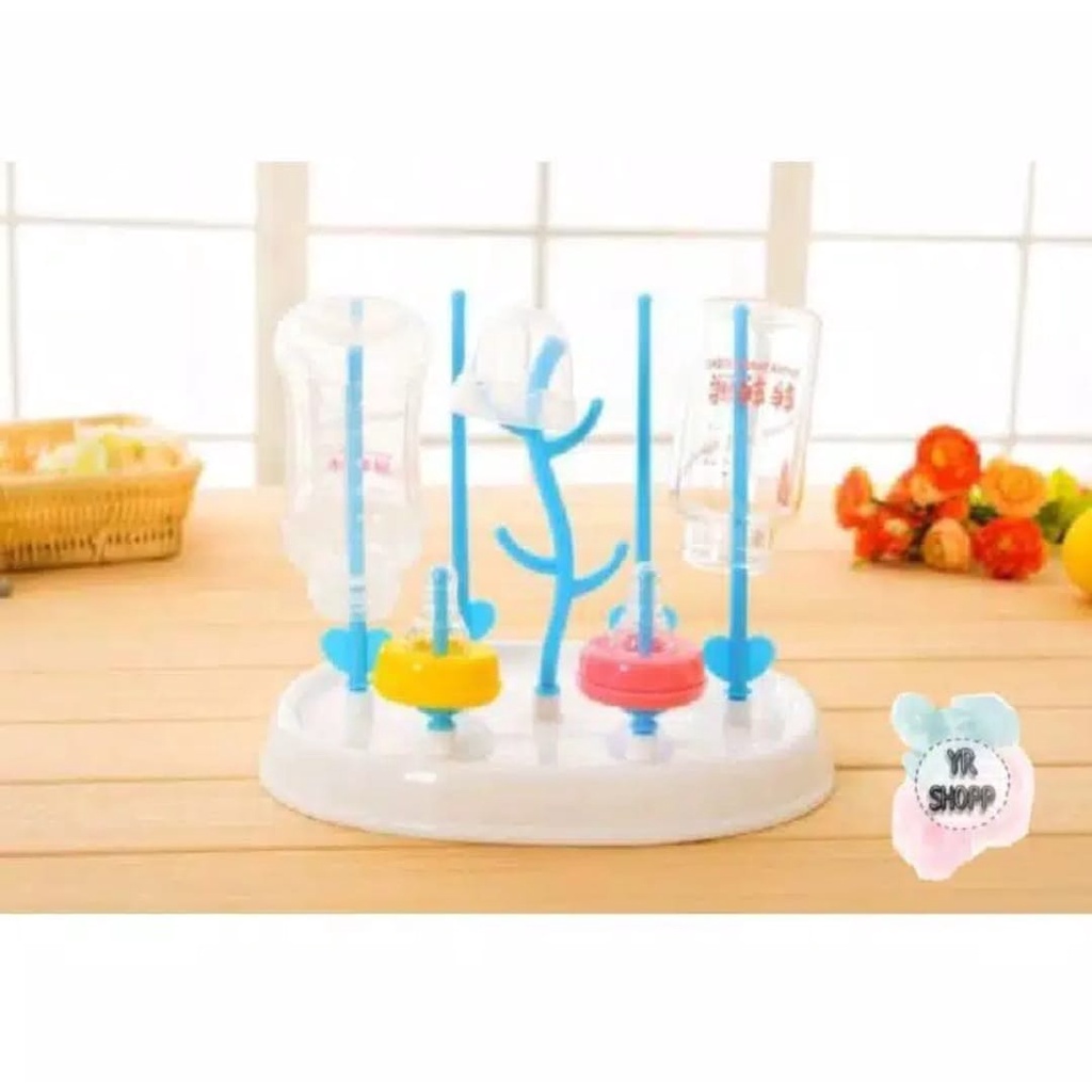 COD Rak Botol Pengering Tirisan Susu Bayi / Drying Rack Baby Bottle R-45