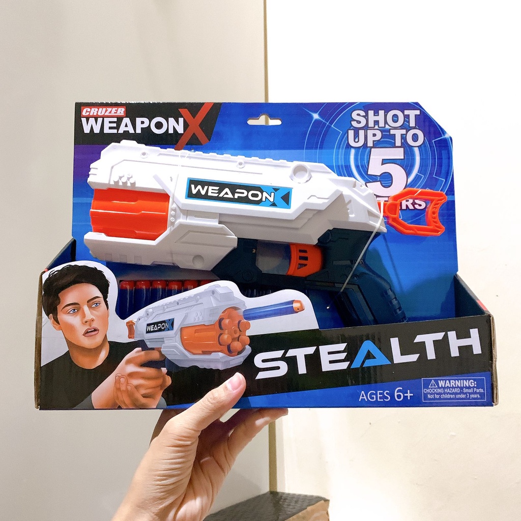 Cruzer Weapon-x Stealth Blaster Senjata Mainan