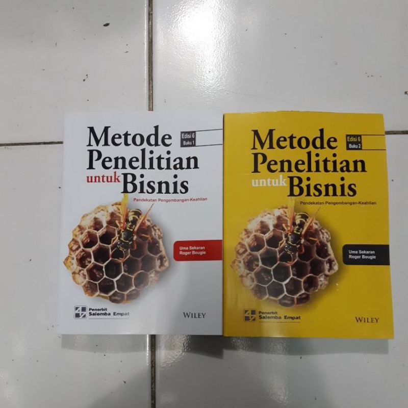 Metode Penelitian Bisnis jilid 1,2 ~ Uma sekaran