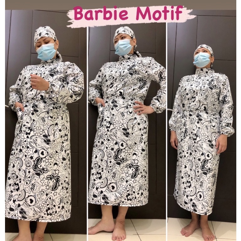 APD GOWN MOTIF / APD MEDIS / GOWN MOTIF APD / APRON GOWN / WATERPROOF IMPORT