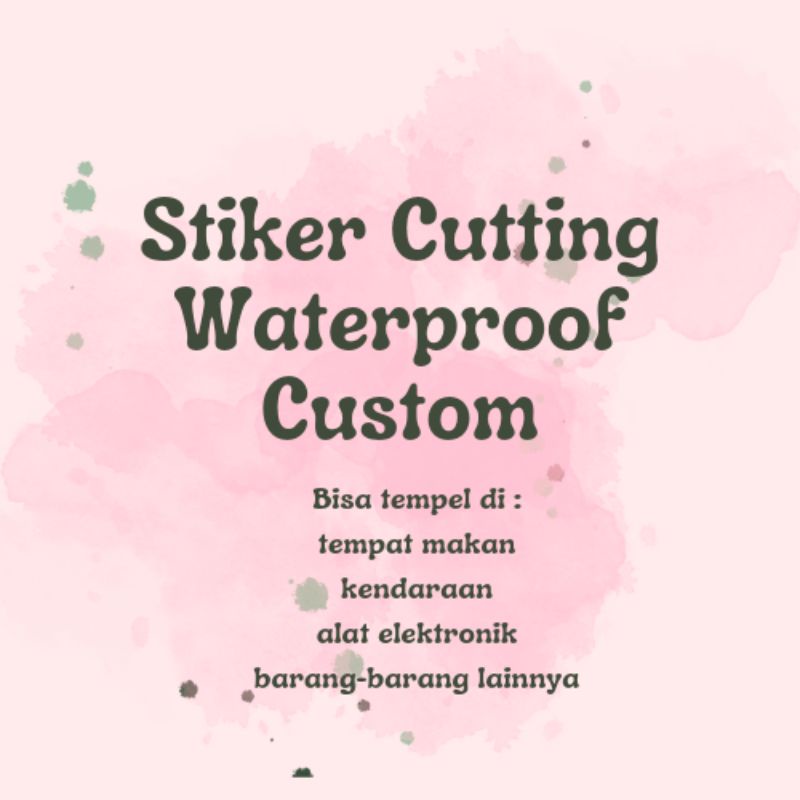 

Stiker Nama Waterproof Custom Tahan Lama Bisa Untuk Semua Barang Cas Laptop Hp