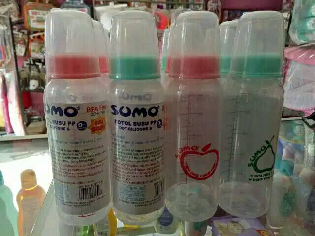 Botol Susu Sumo Dot Silicone 240 ML BPA Free Bisa Direbus