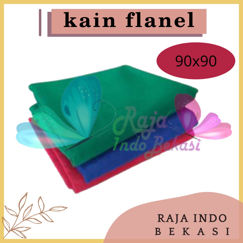 Kain Flanel Hidroponik 90x90 Cm - Media Hidroponik  Flanel Lembaran - Untuk Sumbu Hidroponik