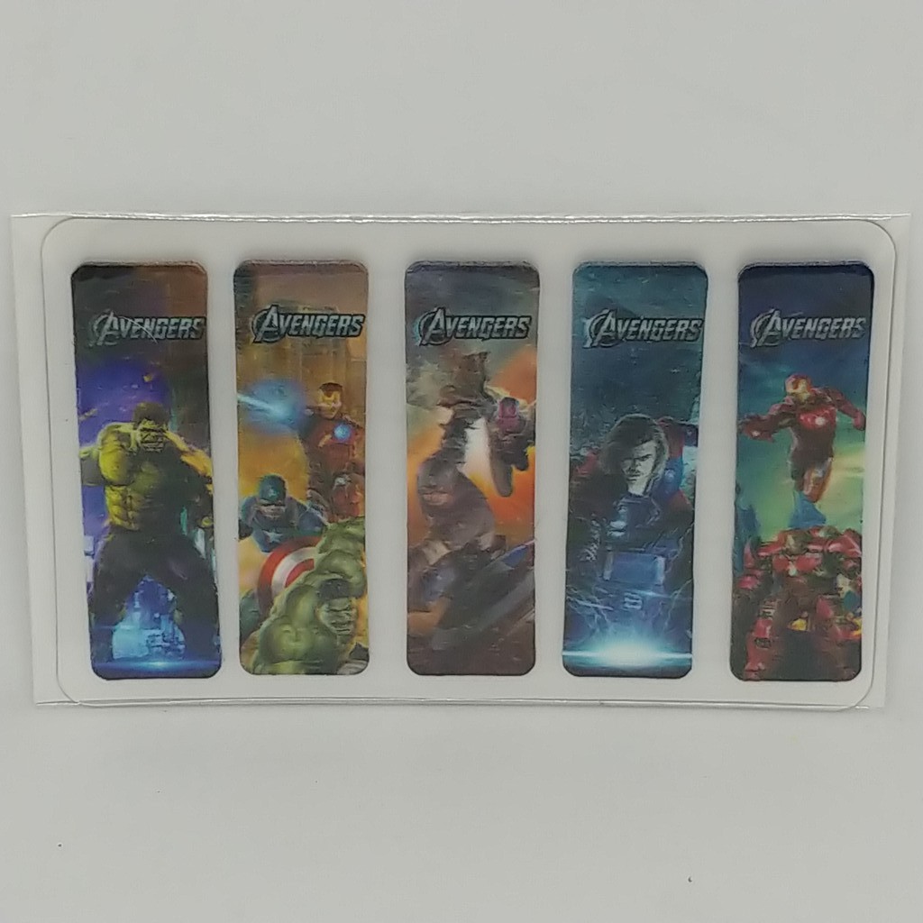 

Sticky notes plastik, pembatas buku, memo, notes, pos it - Motif AVENGERS