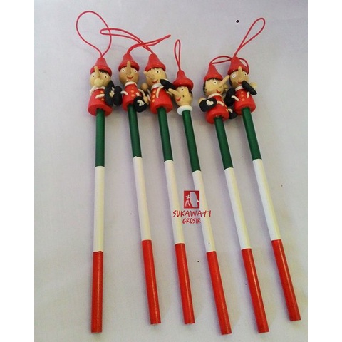 

Pensil Pinokio - Goodie Bag Ultah Anak - Souvenir Ulang Tahun Anak Bertema Tokoh Kartun Pinokio